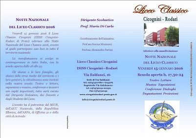 Icona del Programma (prima facciata)