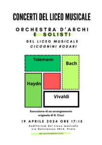 Concerto 19 aprile 2024