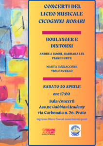 Concerto 20 aprile 2024