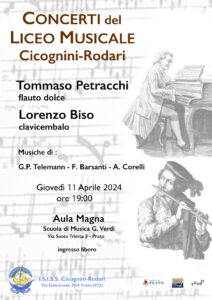 Concerto 11 aprile 2024