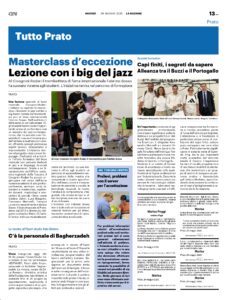 Masterclass d’eccezione. Lezione con i big del jazz