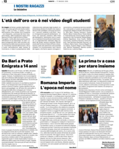 L’età dell’oro ora è nei video degli studenti